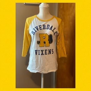 Hot Topic Riverdale Vixens Raglan Tee - Sz M